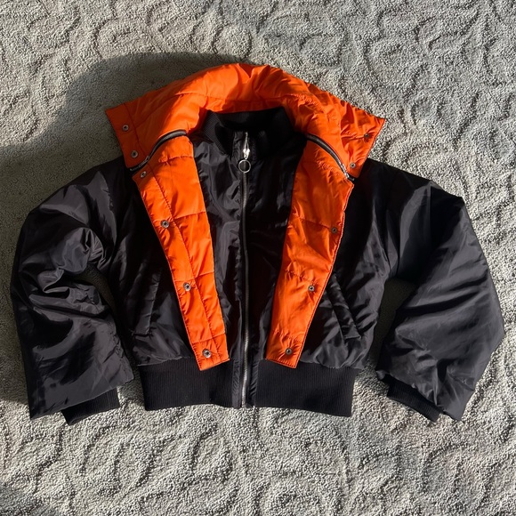 Bomber puffer jacket - Picture 2 of 4